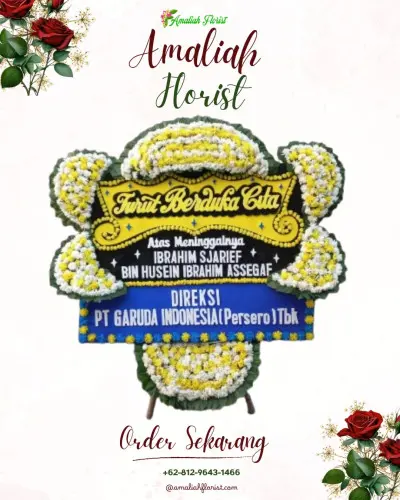 Papan Bunga Duka di Sumberdem
